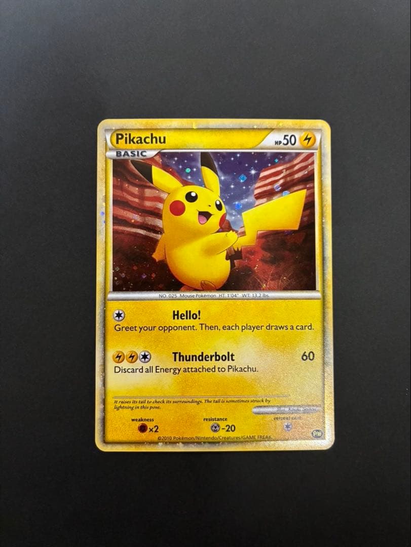 【良品】 ポケモンカード ピカチュウ ワールド アメリカ PW