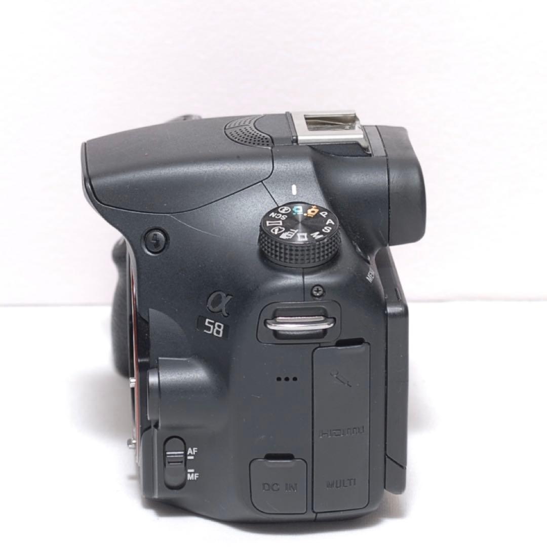 ✨美品✨SONY α58✨シングルレンズ✨すぐに使えます✨初心者様におすすめ✨