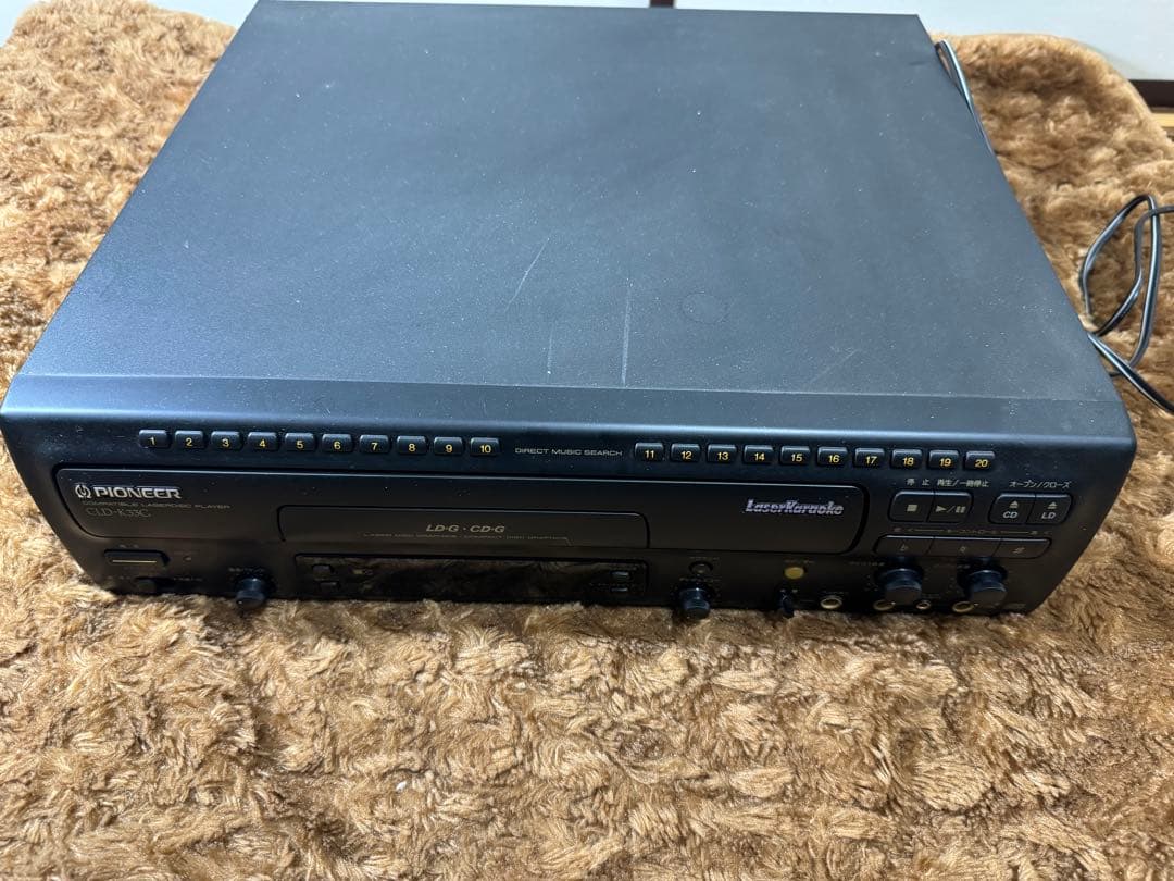 ジャンク　Pioneer パイオニア LDプレーヤー CLD-K33G