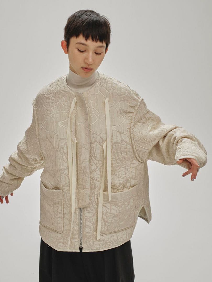 TODAYFUL 2025年 Jacquard Piping Blouson