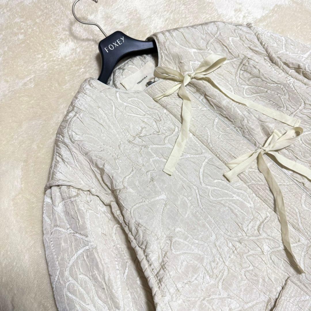 TODAYFUL 2025年 Jacquard Piping Blouson