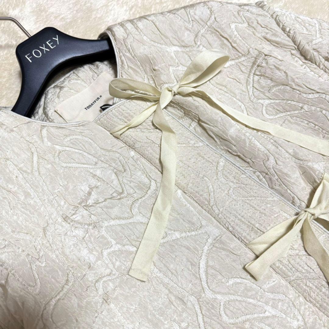 TODAYFUL 2025年 Jacquard Piping Blouson