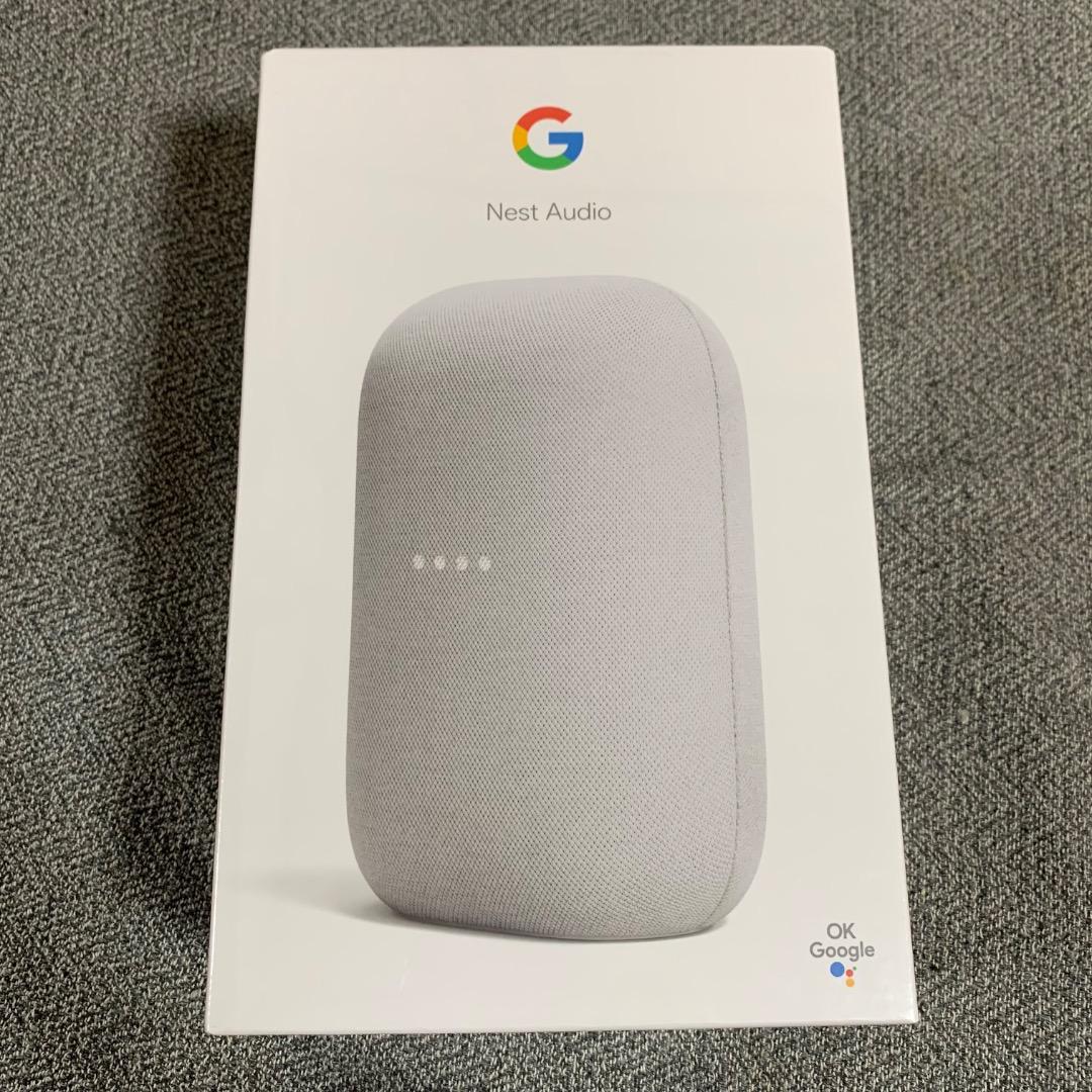新品未使用　Google Nest Audio チョーク GA01420-JP