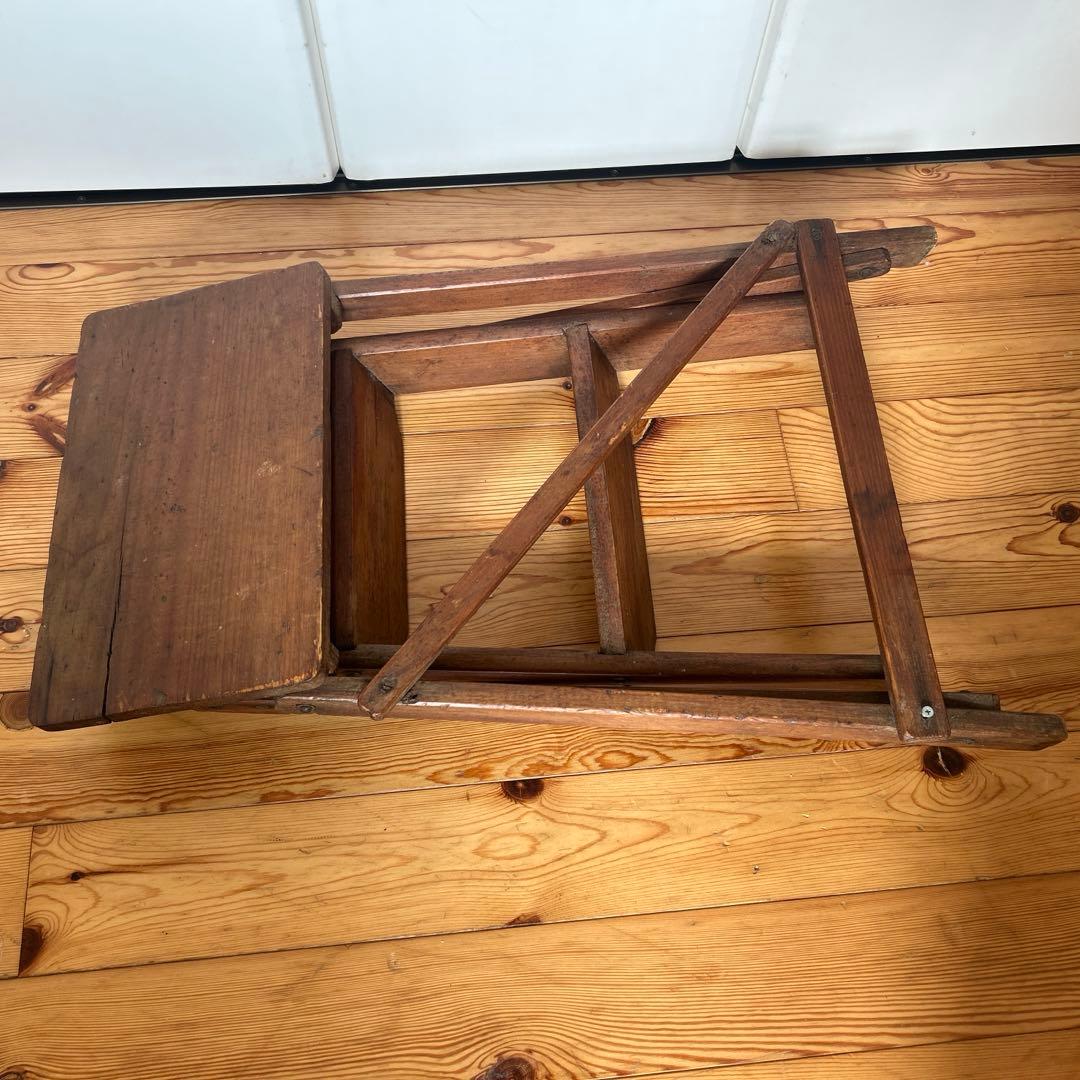 アンティーク　ステップラダー