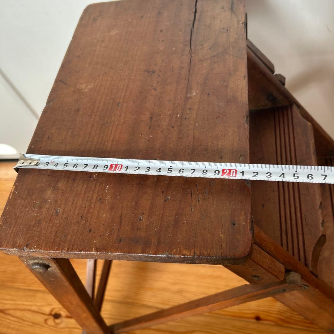 アンティーク　ステップラダー