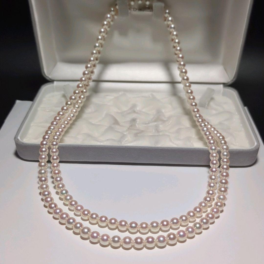 【MIKIMOTO】あこや真珠 ロング ネックレス 約6.0-6.5mm 340