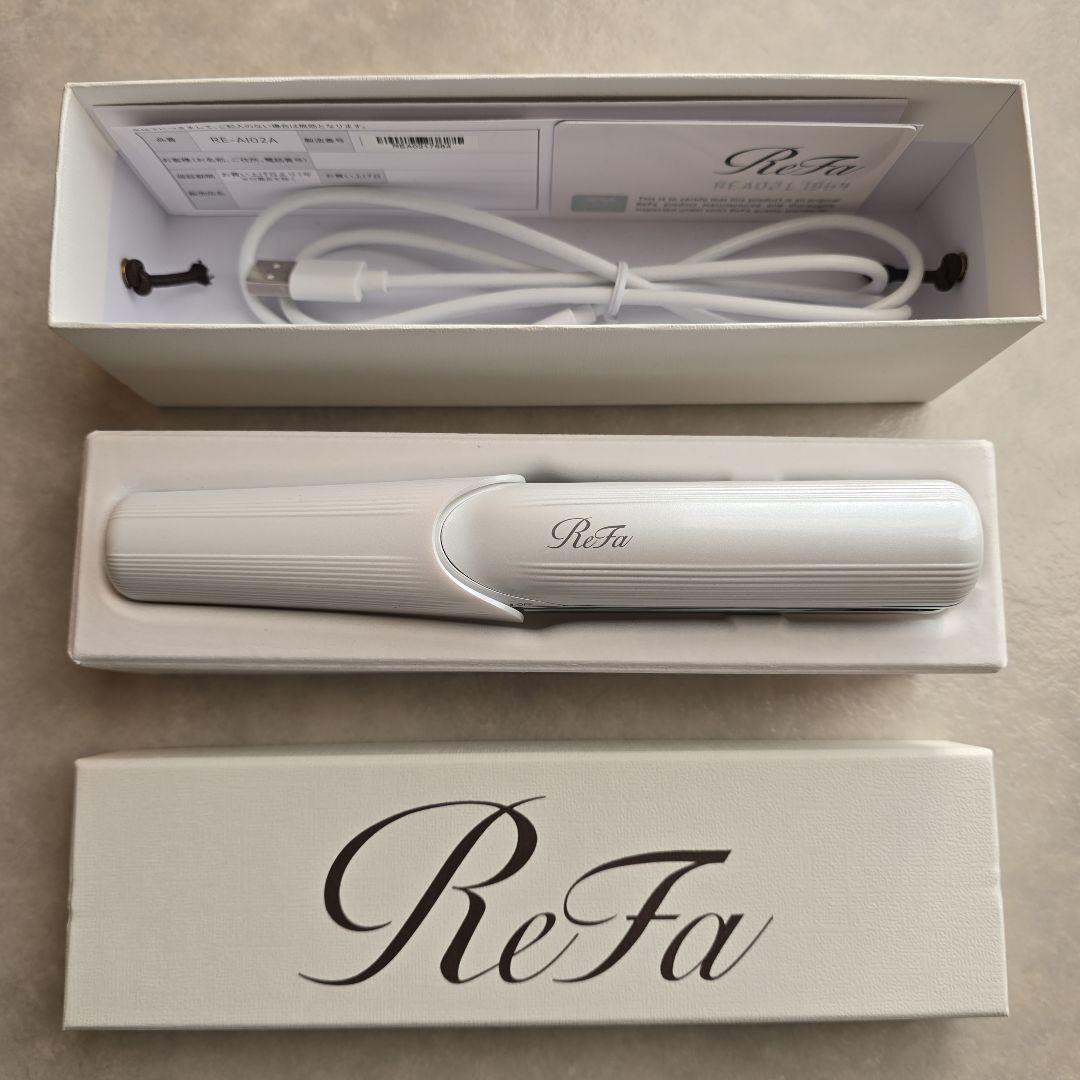 ReFa リファ ビューテック フィンガーアイロンホワイト超美品2度のみ使用