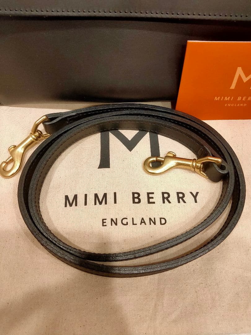 新品未使用 ミミベリー ビショップ別注 2WAYハンドバッグ HEBE ブラック