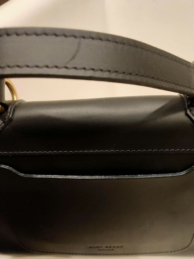 新品未使用 ミミベリー ビショップ別注 2WAYハンドバッグ HEBE ブラック
