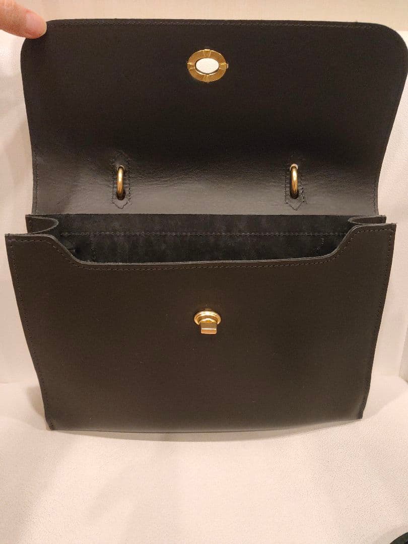 新品未使用 ミミベリー ビショップ別注 2WAYハンドバッグ HEBE ブラック