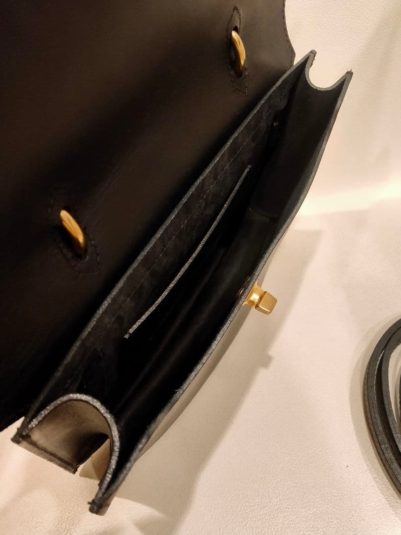 新品未使用 ミミベリー ビショップ別注 2WAYハンドバッグ HEBE ブラック