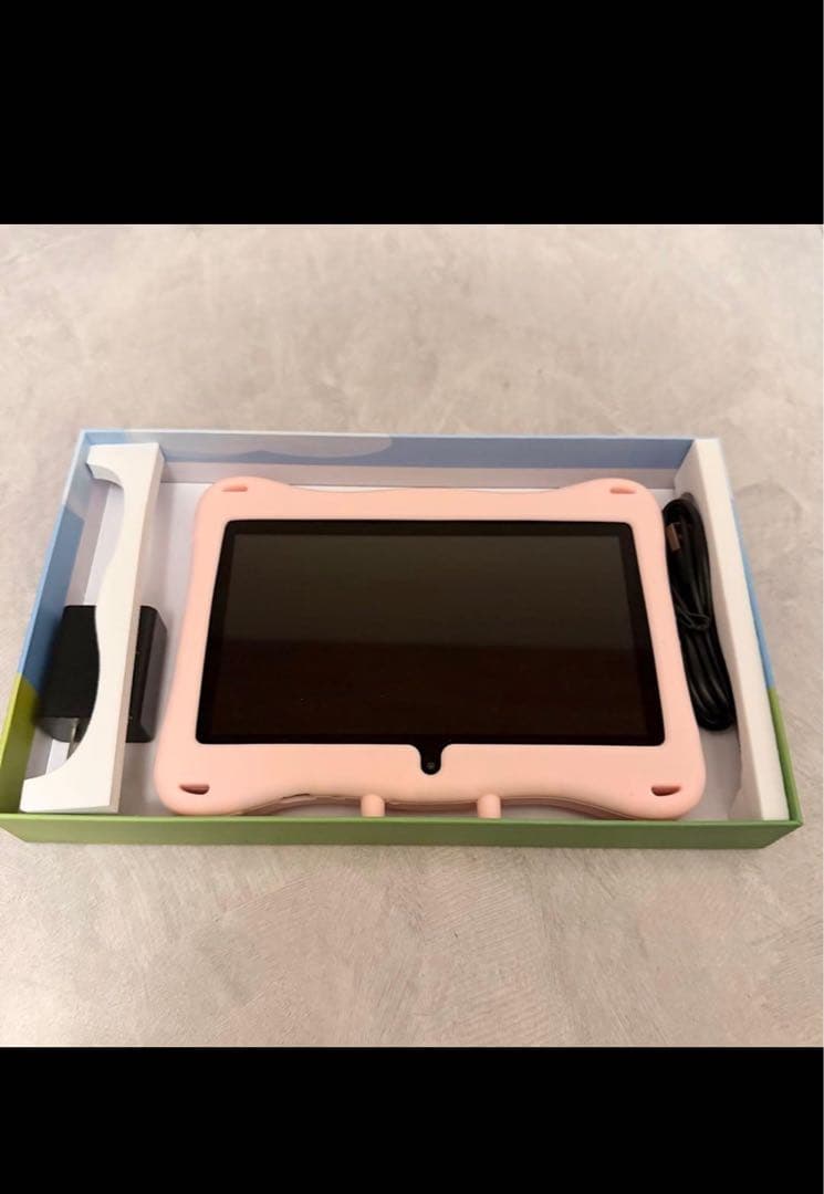 子供向けタブレット 16GB + 64GB➕1TB拡張　7インチ　ケースピンク