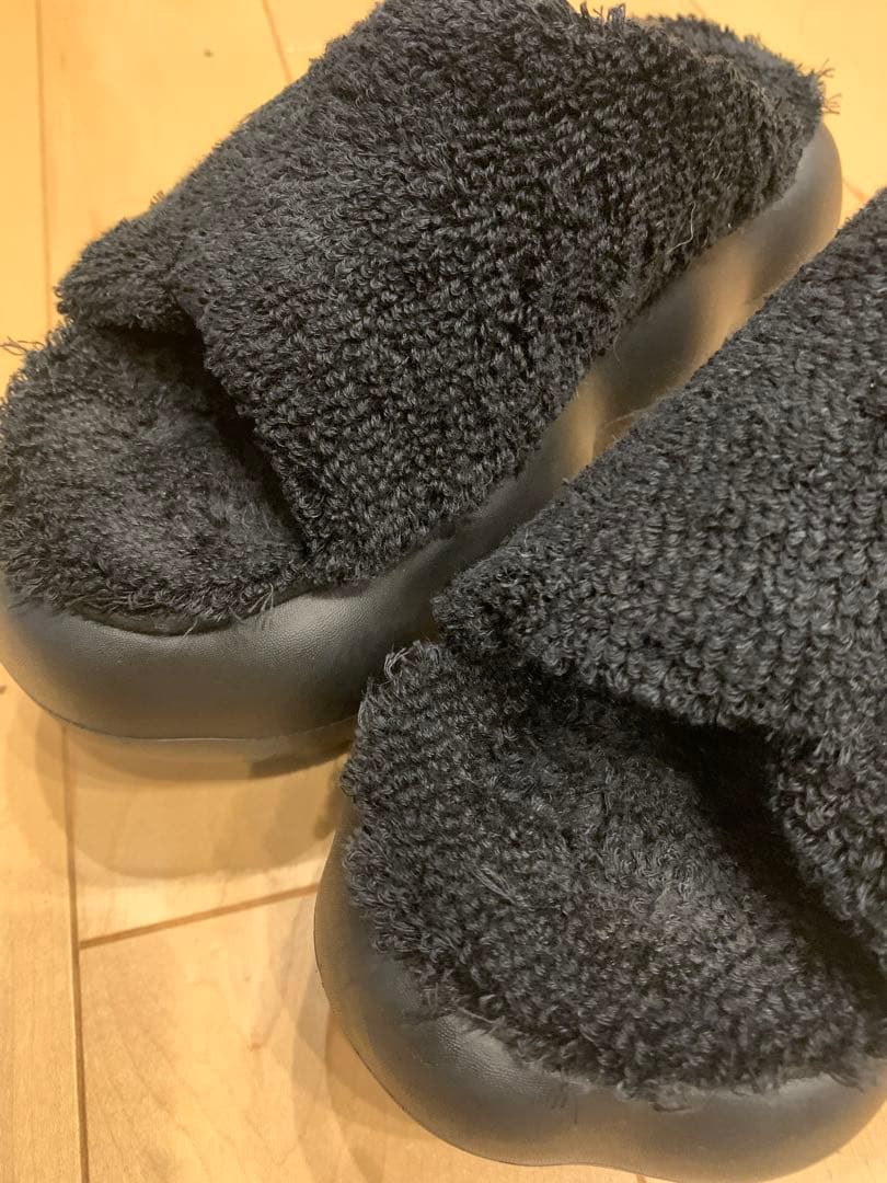 UGG Sugarcloud Slide サンダル 厚底 ブラック24cm