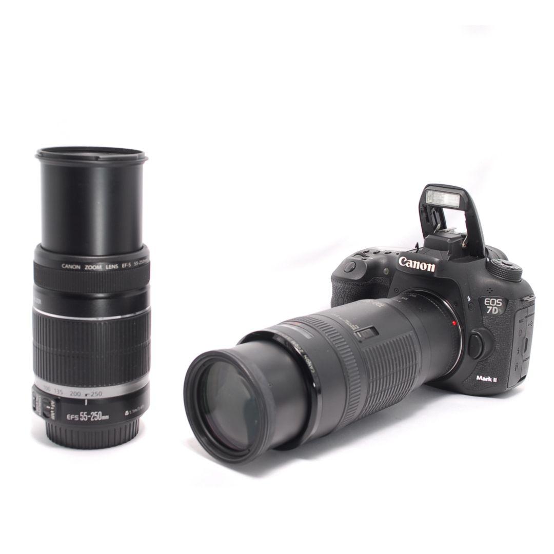 ❤即購入1000円OFF❤ キャノン 7D Mark Ⅱ ダブル望遠レンズ