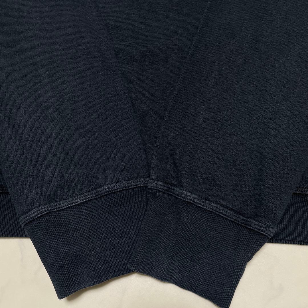 STONE  ヘンリーネック　トレーナー　ネイビー　Lサイズ