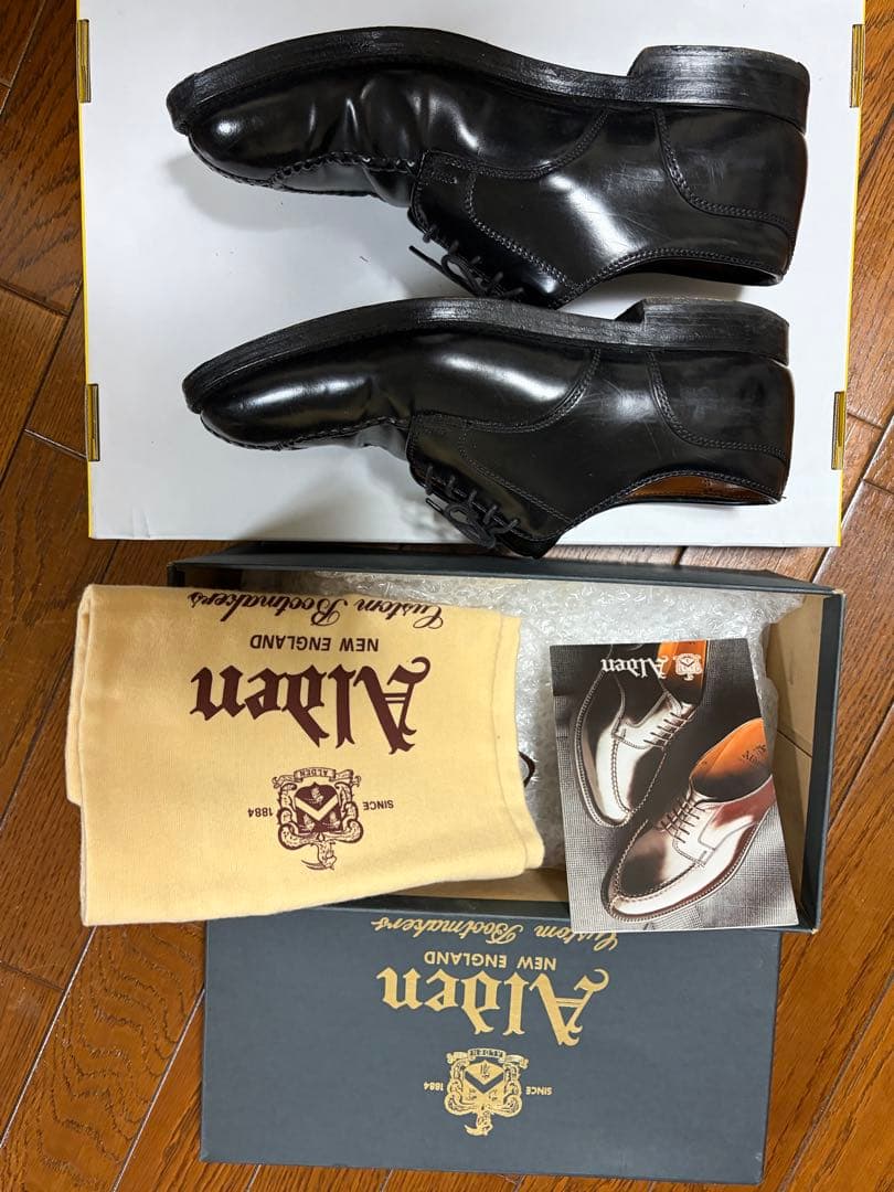 本日最終　美品　Alden 2211コードバンVチップ 7 1/2E