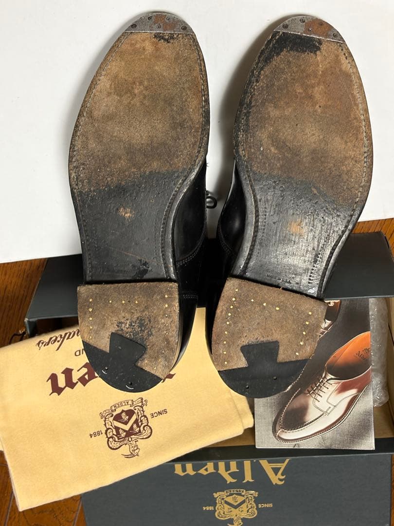本日最終　美品　Alden 2211コードバンVチップ 7 1/2E
