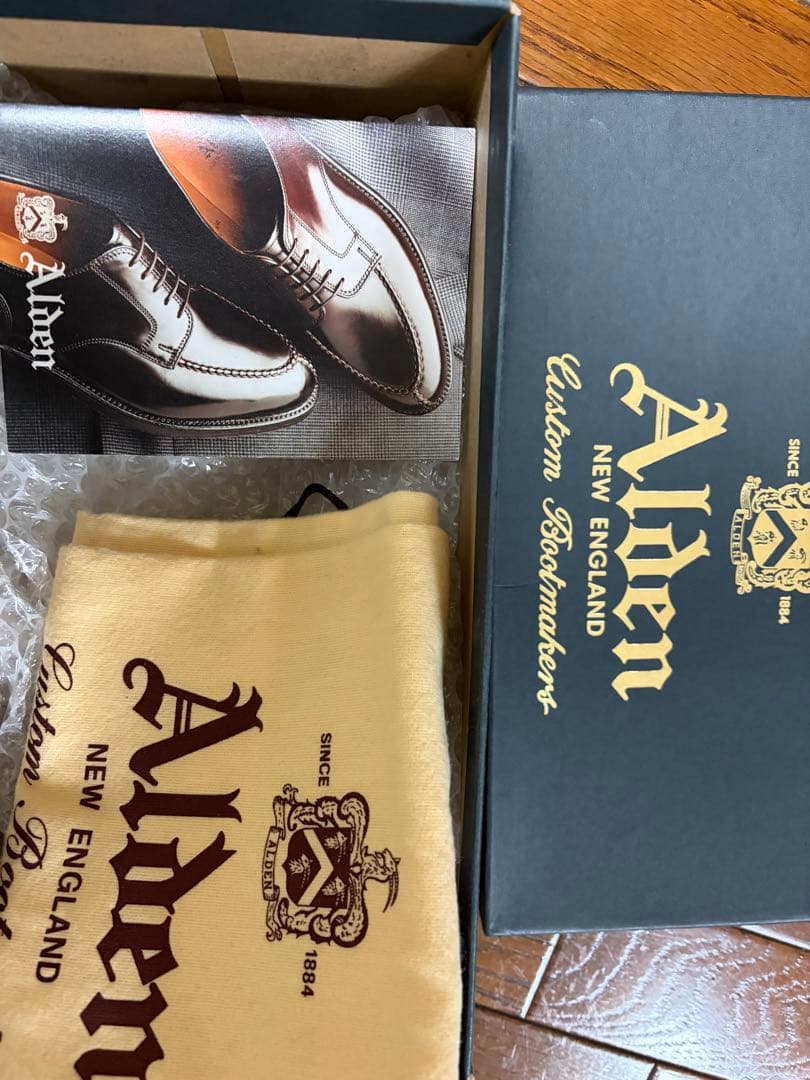 本日最終　美品　Alden 2211コードバンVチップ 7 1/2E