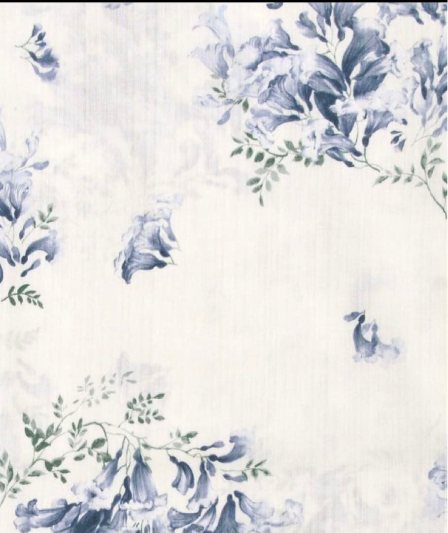 浴衣 Dita 泡沫の紫雲木 肌襦袢付き