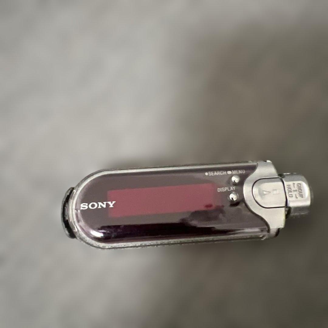 【希少品】SONY オーディオプレーヤー NW-E405 ピンク 動作確認済