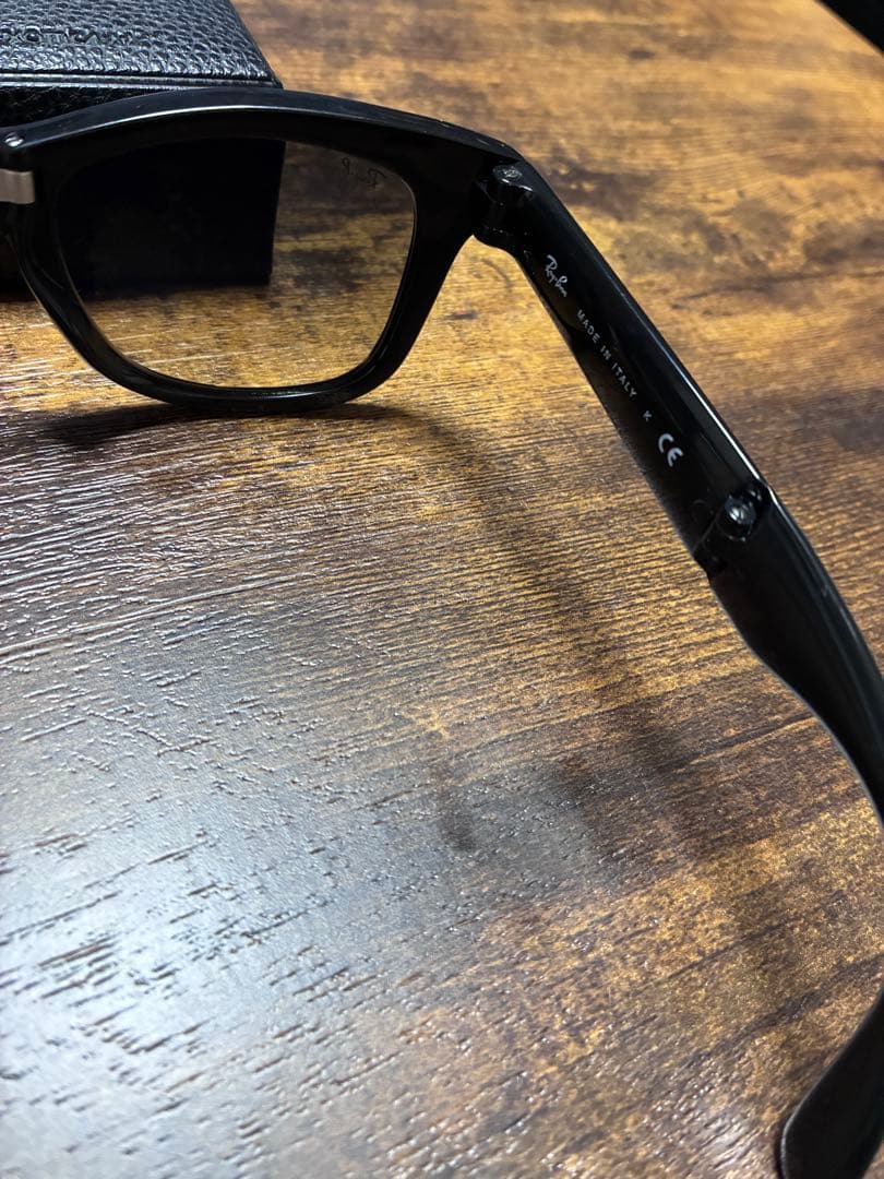 未使用品　Ray-Ban レイバン　フォールディング　ウェイファーラー　ブラック