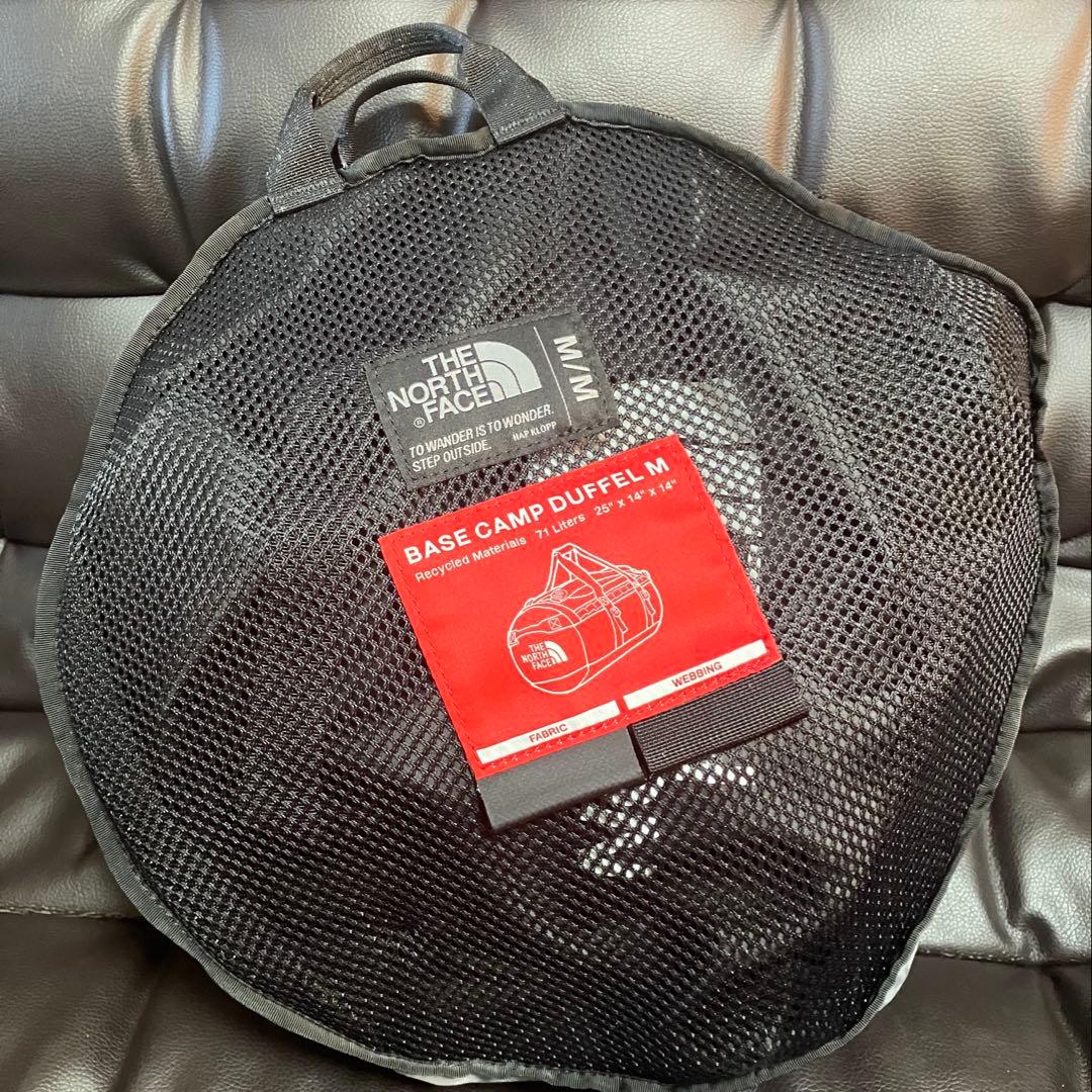 ザノースフェイスベースキャンプダッフルバック M ブラック 1度のみ使用