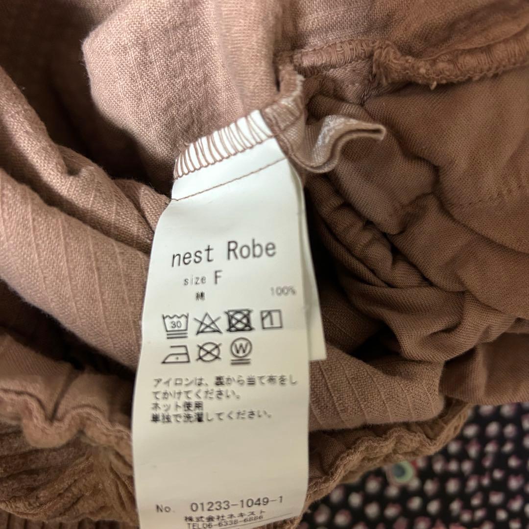 2023 nest Robe 太畝コーデュロイイージーパンツ ネストローブ