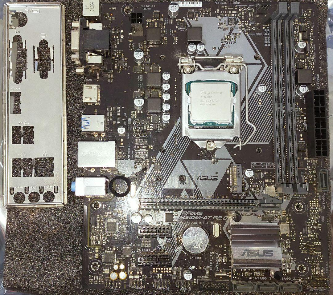 ASUS PRIME H310M-AT R2.0 と i7-9700kf