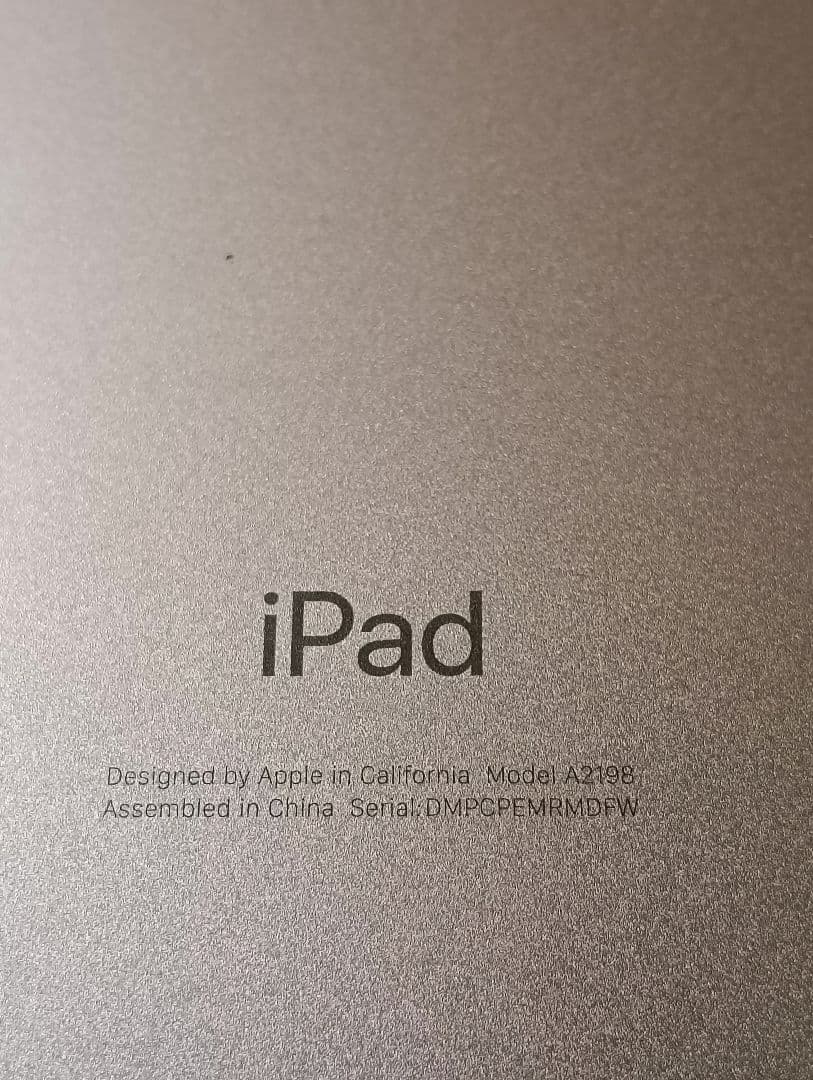 美品 iPad 第7世代 バッテリー89%