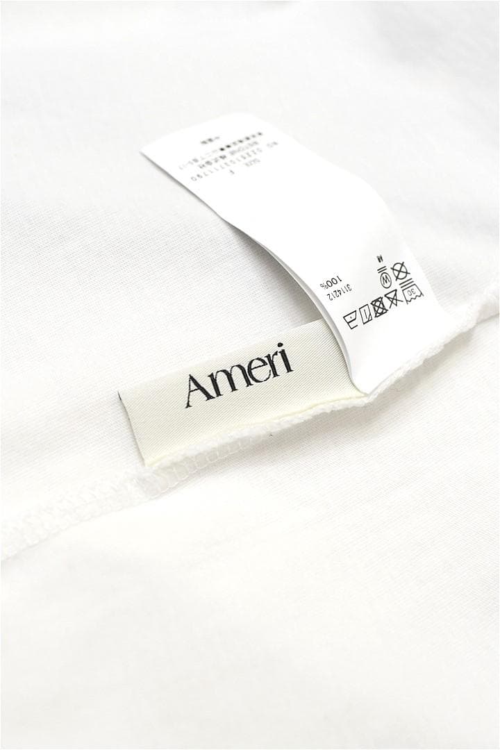 J440/美品 25AW AMERI VINTAGE 半袖Tシャツ ピグメント