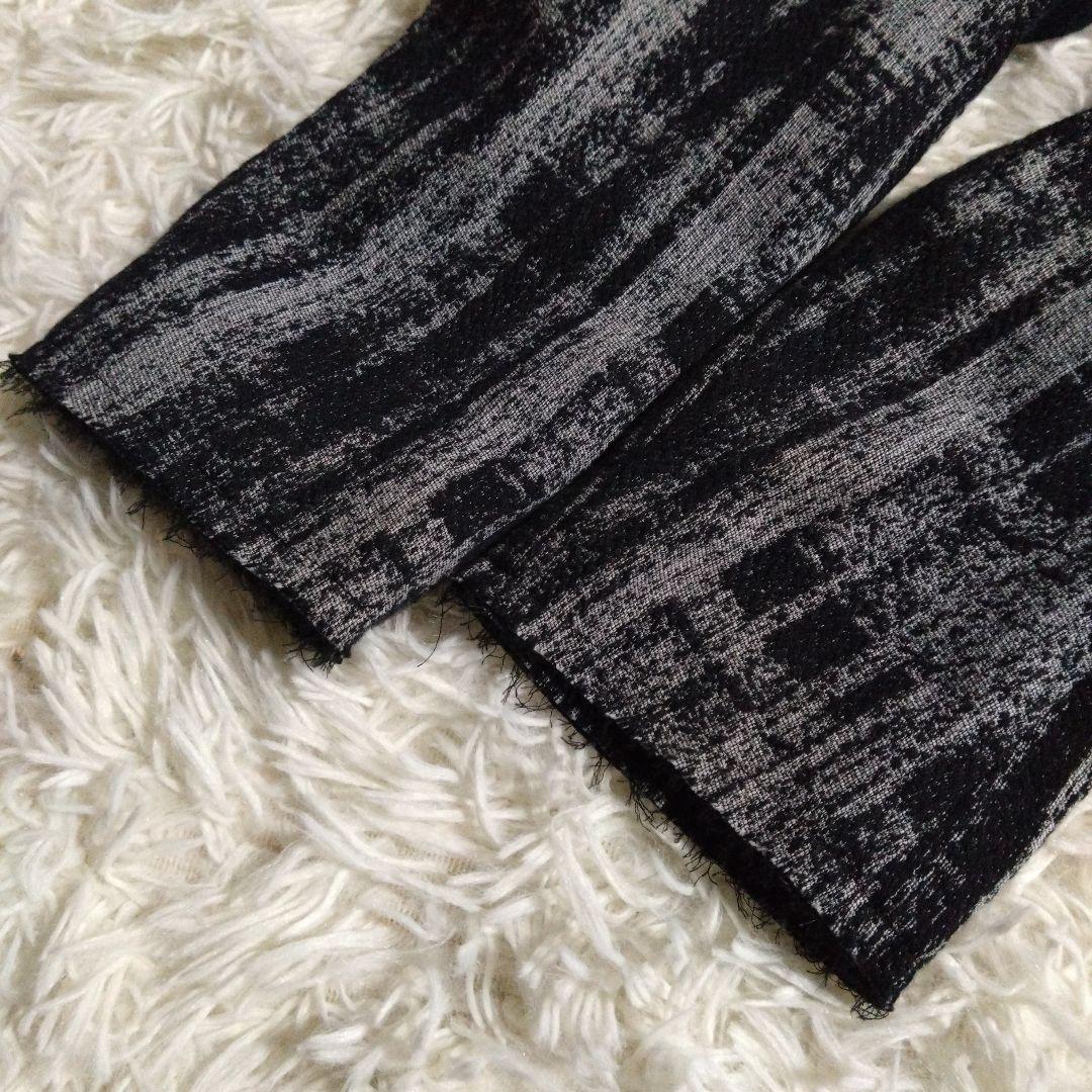 2025・26現行✨Y'sフェイデッド・プレイド・ジャカードジャケット