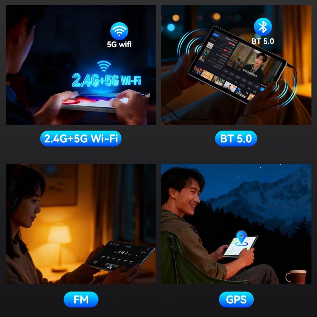 【2025新型】10インチタブレット Android16 120Hz高速画面