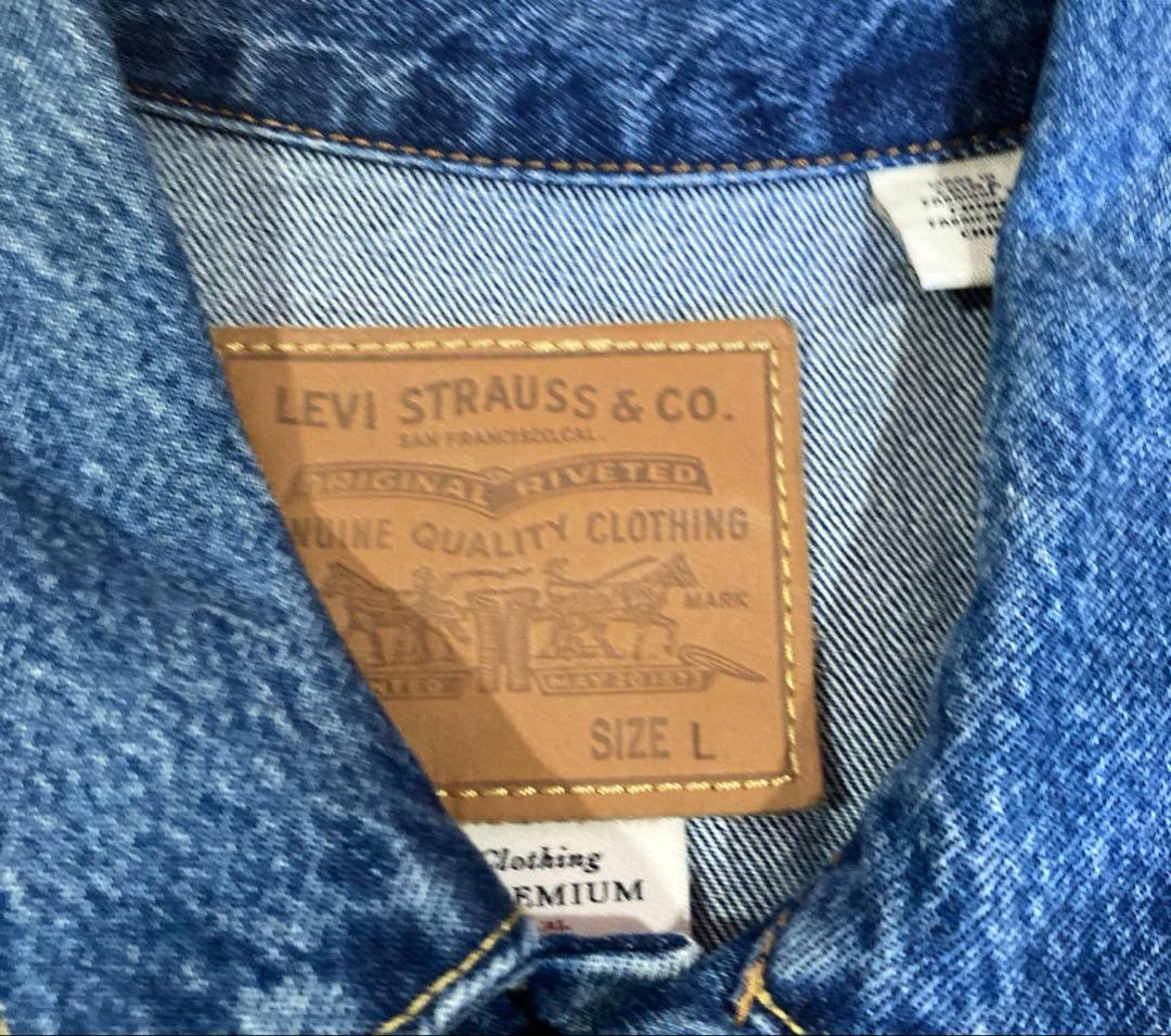 【美品】 リーバイス(R)別注 TYPE III TRUCKERJACKET L