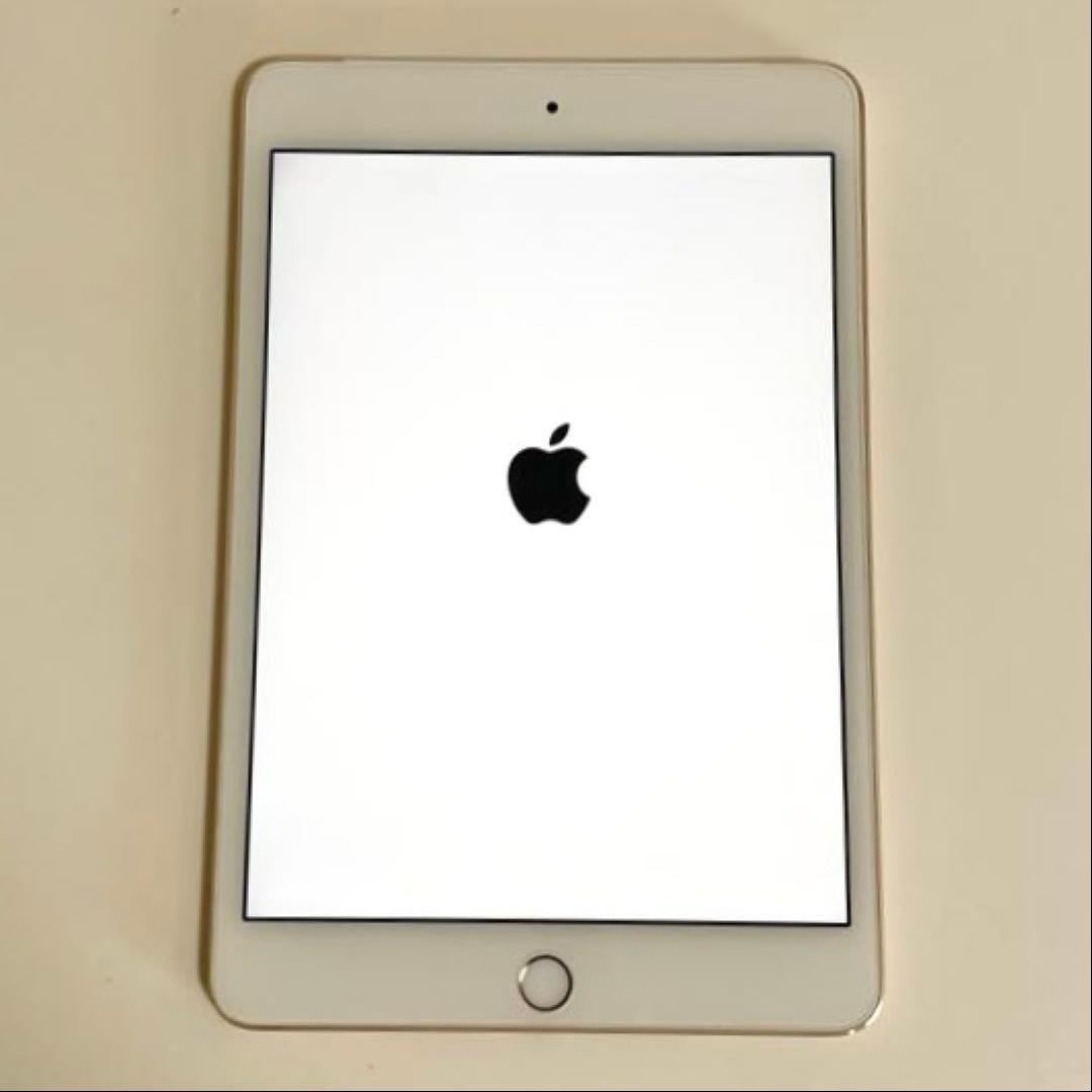 ipadmini4 16GB ゴールド 利用制限なし 本体 割れなし Apple