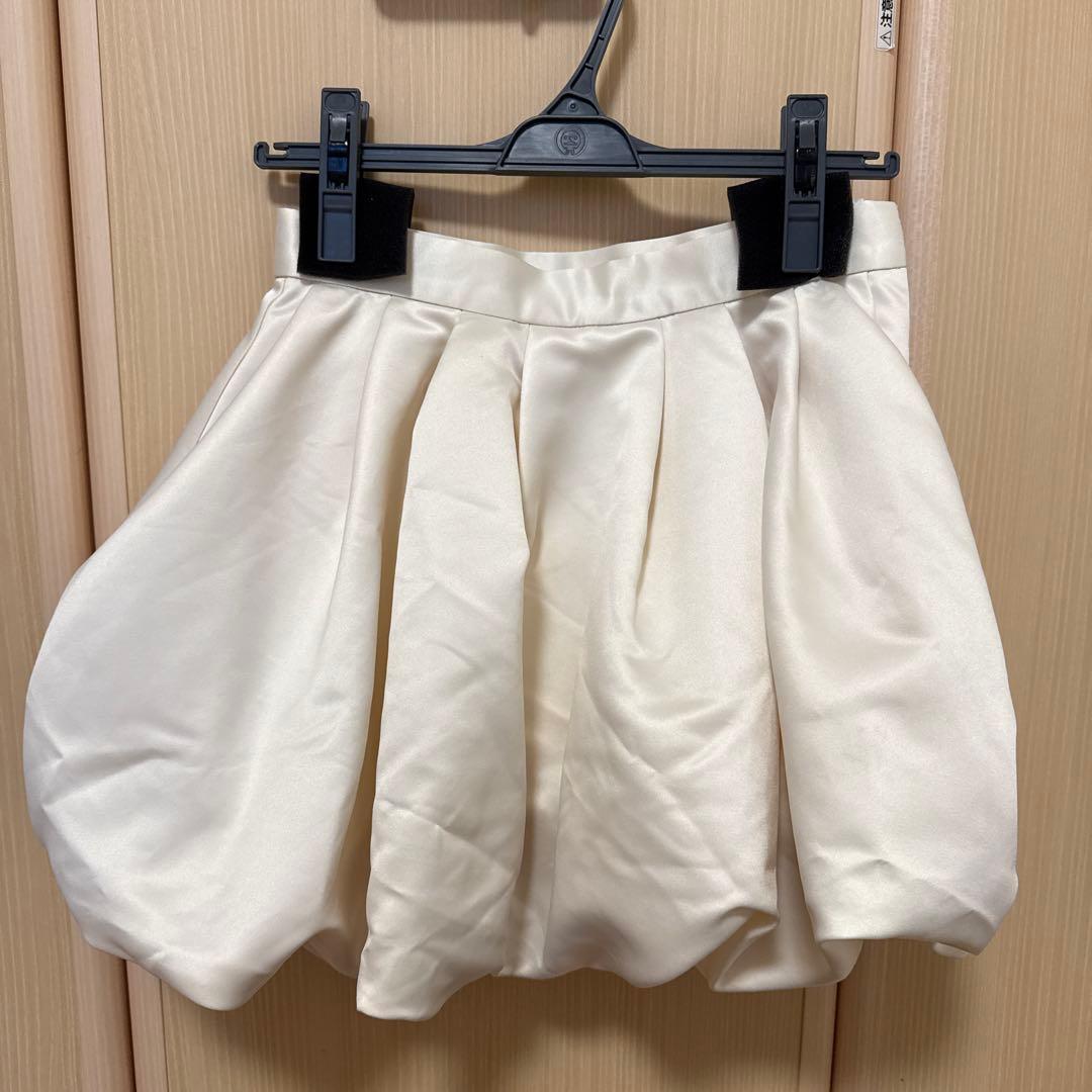 the toé Venice balloon skirt アイボリー Sサイズ