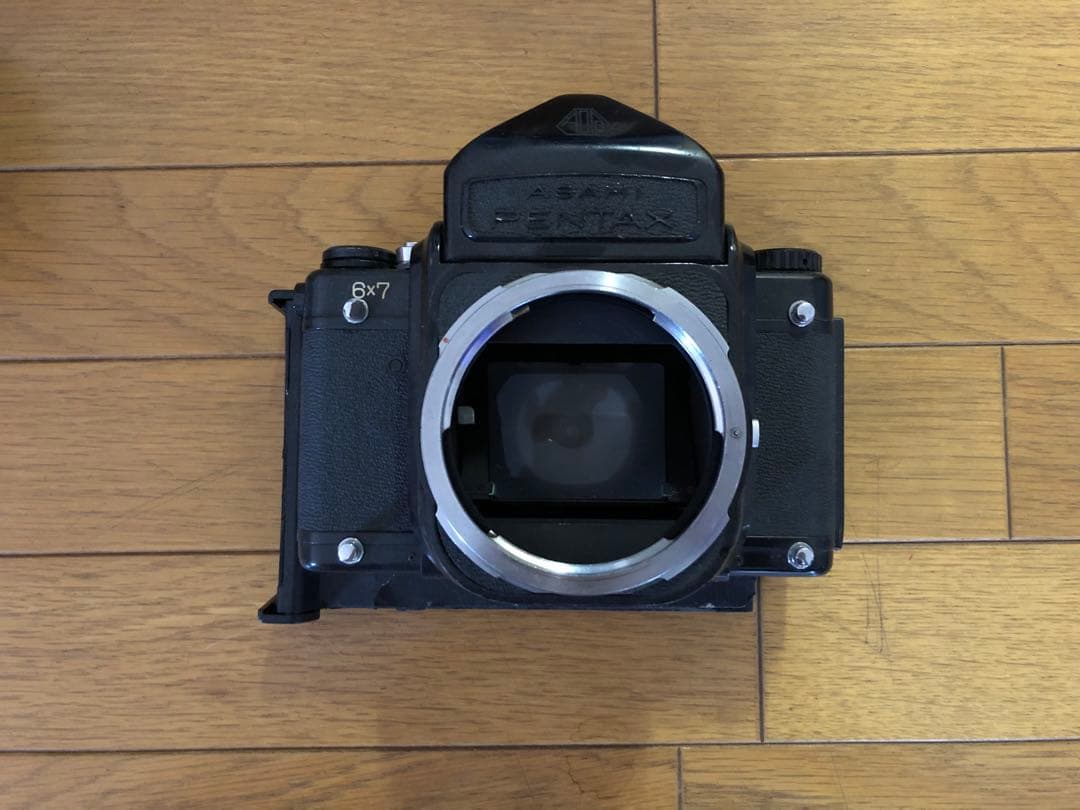 Pentax 67 ポラロイド改造