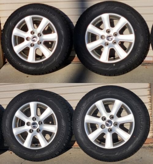 YOKOHAMA iceGUARD iG60 195/65 R15　チェーン付