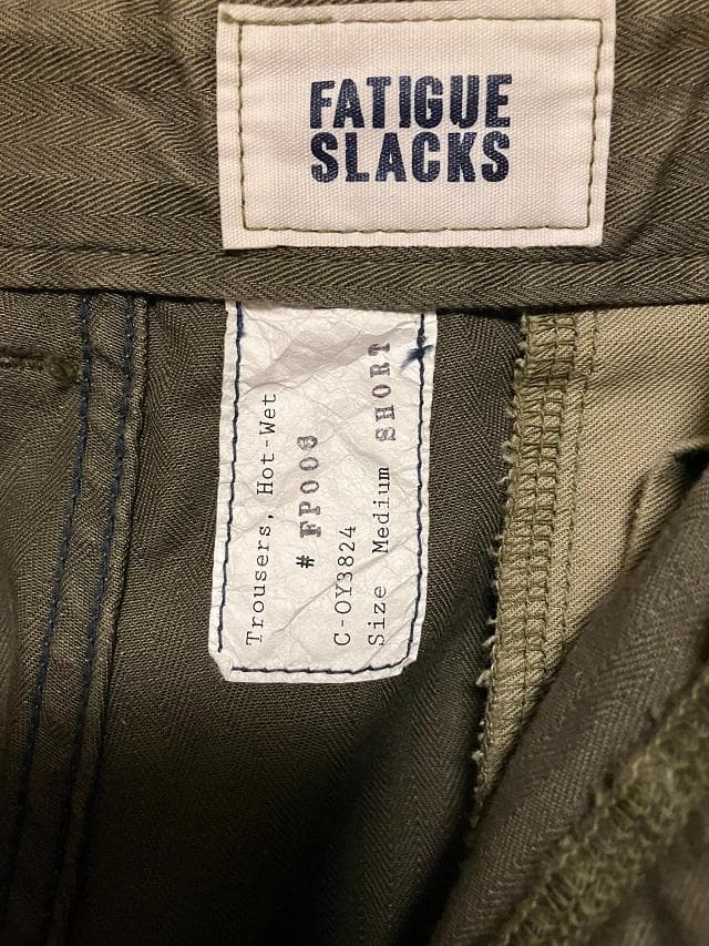 k*e様 コロナ ファティーグスラックス ジャングルファティーグパンツ size