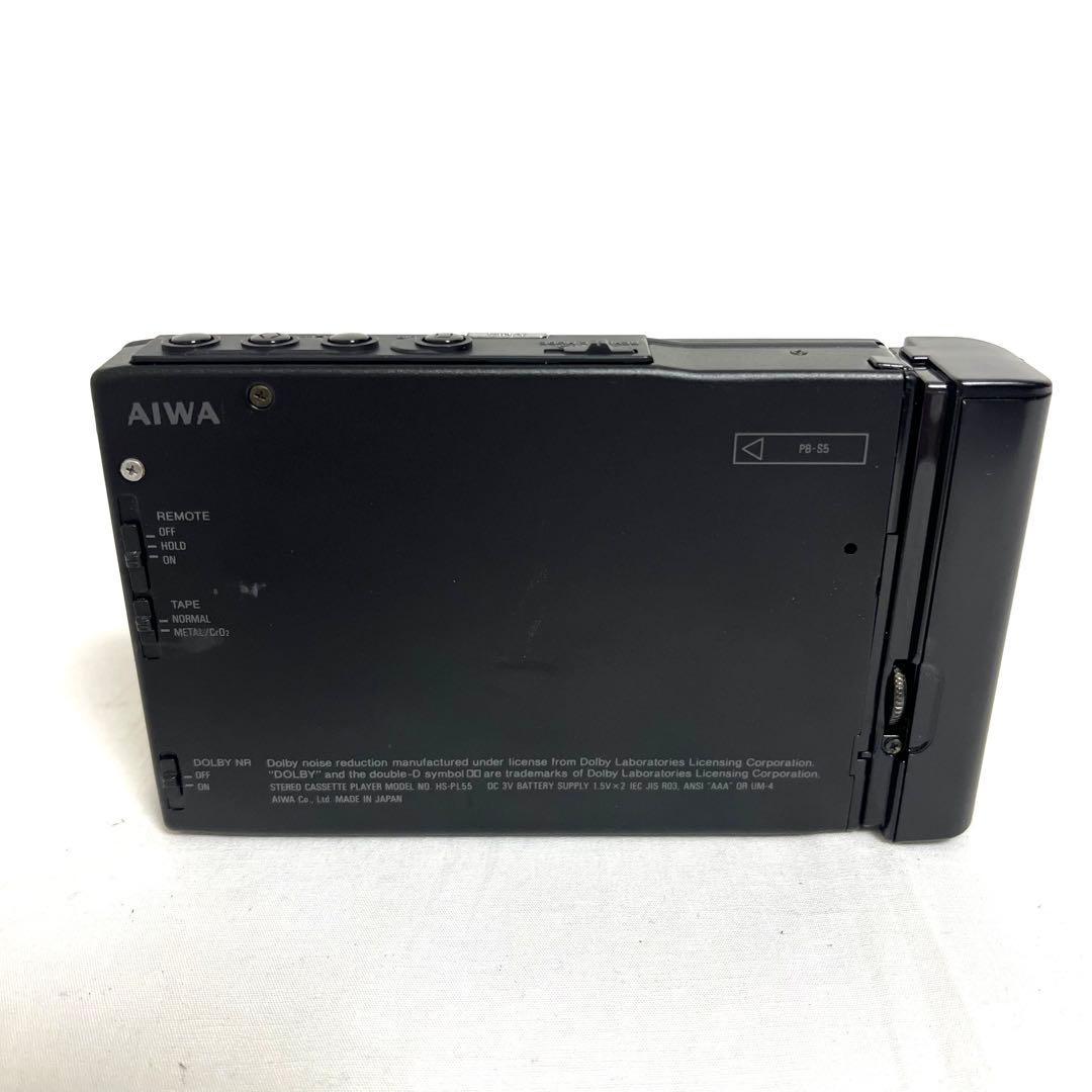 【送料込み】AIWA アイワ ポータブル カセットプレーヤー HS-PL55