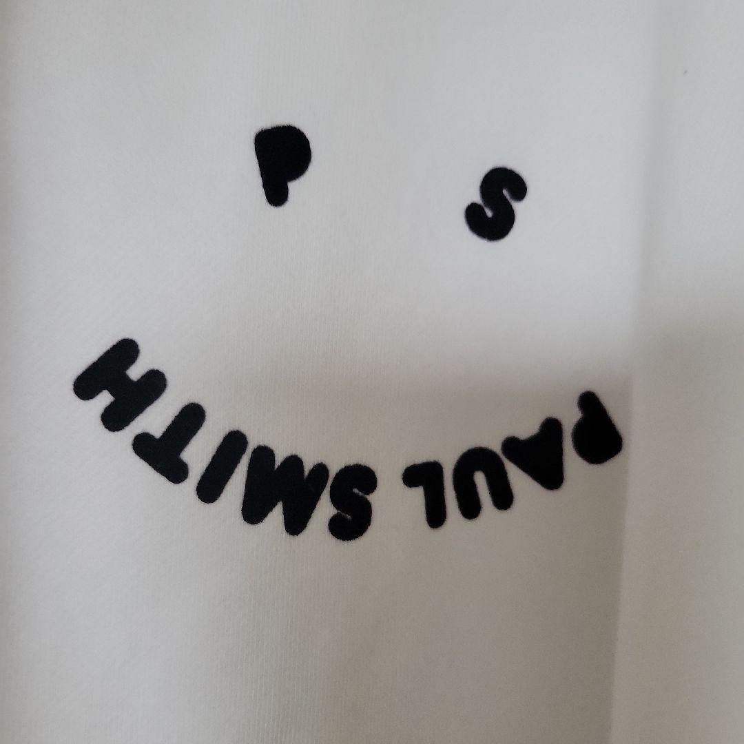 Paul Smith　白×黒　スウェットパーカー　ＸＬ　男女兼用