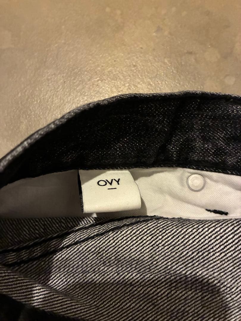 パンツ OVY JapanBlackWashedHeavyOzDenimPants