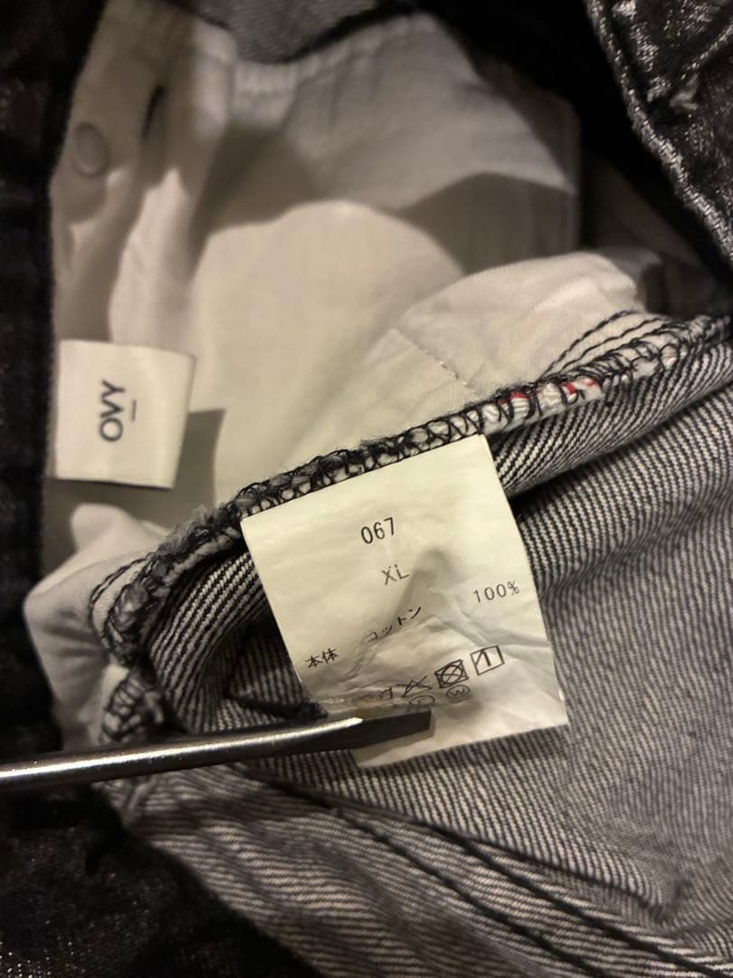 パンツ OVY JapanBlackWashedHeavyOzDenimPants