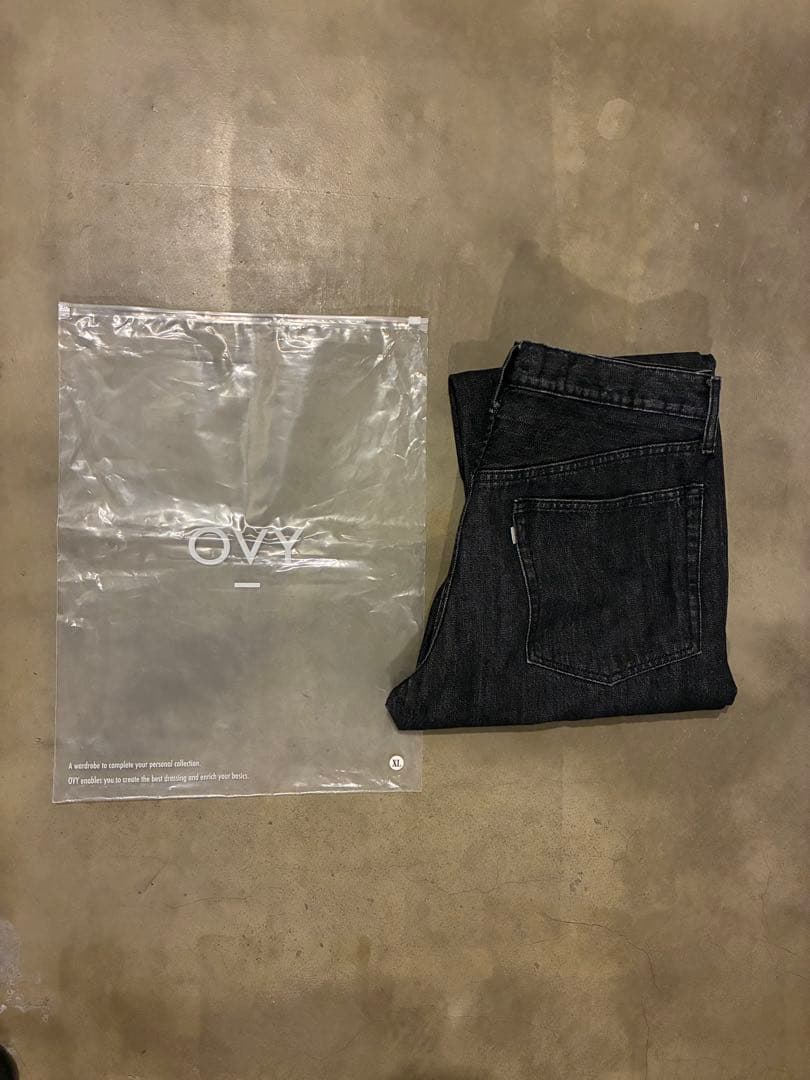 パンツ OVY JapanBlackWashedHeavyOzDenimPants