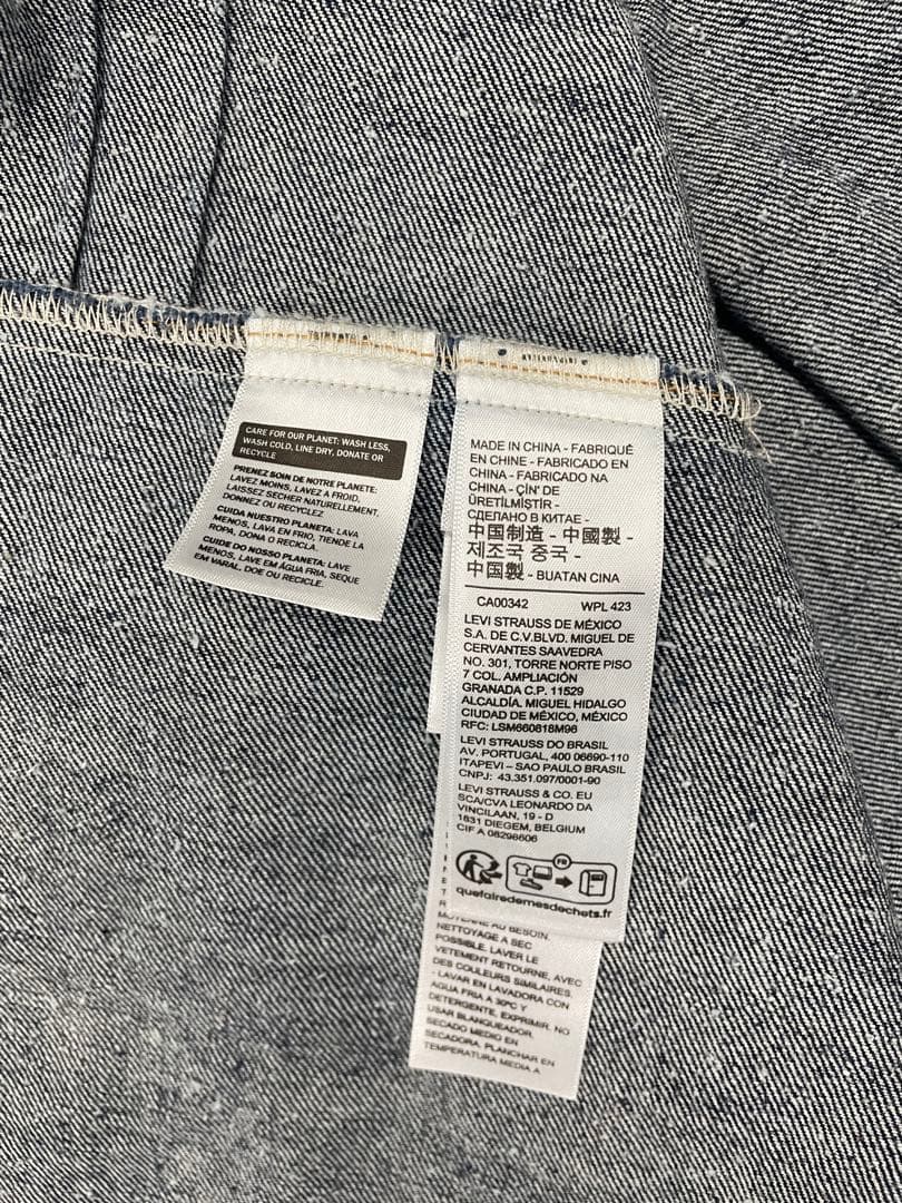 LEVI'S® PREMIUM トラッカージャケット1stモデル復刻デザイン