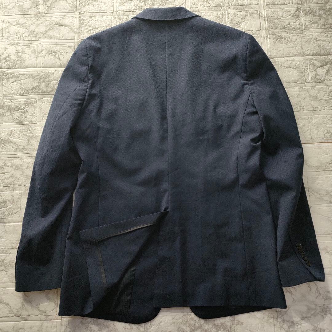 【XL】スーツセレクト　3ピース　セットアップスーツ　ネイビー　A7