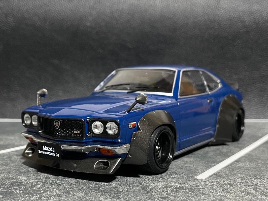 レクサス 1/24アシェット 国産名車 サバンナ RX-3旧車 カスタム