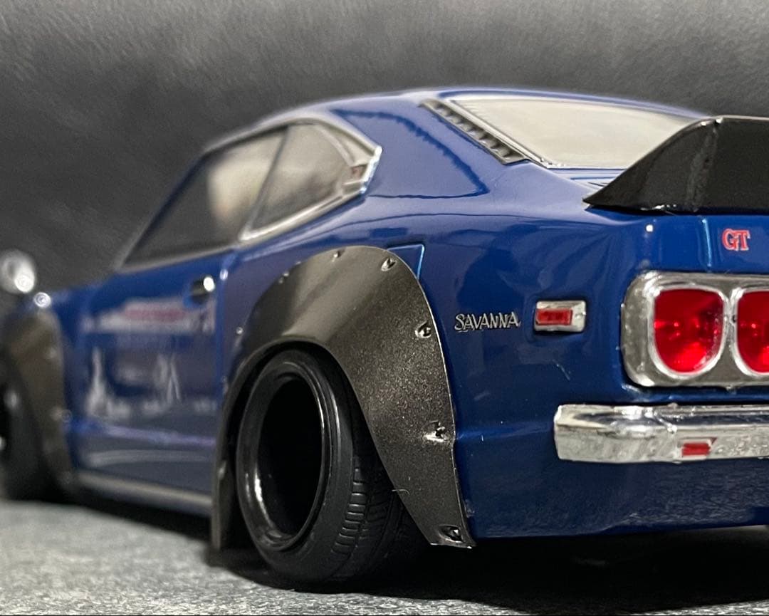 レクサス 1/24アシェット 国産名車 サバンナ RX-3旧車 カスタム