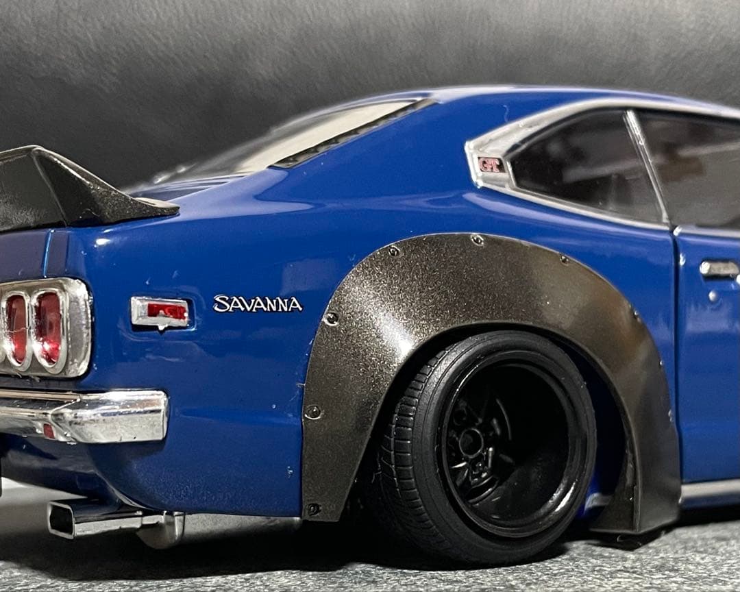 レクサス 1/24アシェット 国産名車 サバンナ RX-3旧車 カスタム