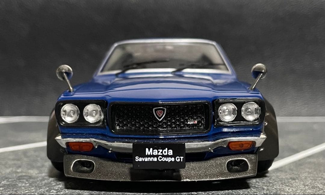 レクサス 1/24アシェット 国産名車 サバンナ RX-3旧車 カスタム