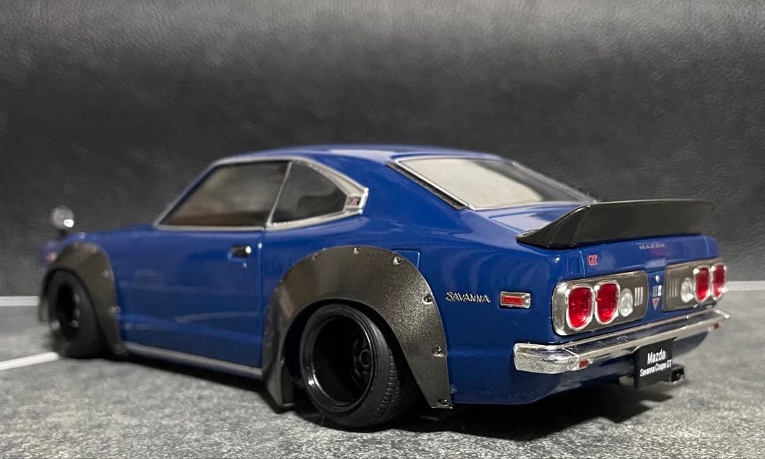 レクサス 1/24アシェット 国産名車 サバンナ RX-3旧車 カスタム